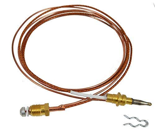 110186-01 Thermocouple 33" Dual Wire Clip Mounted for Desa Vanguard Comfort glow