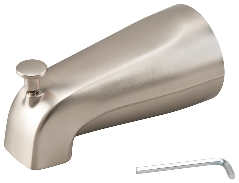 MOEN Wall Mounted Spout/Slip Diverter Kit, Brushed Finish
