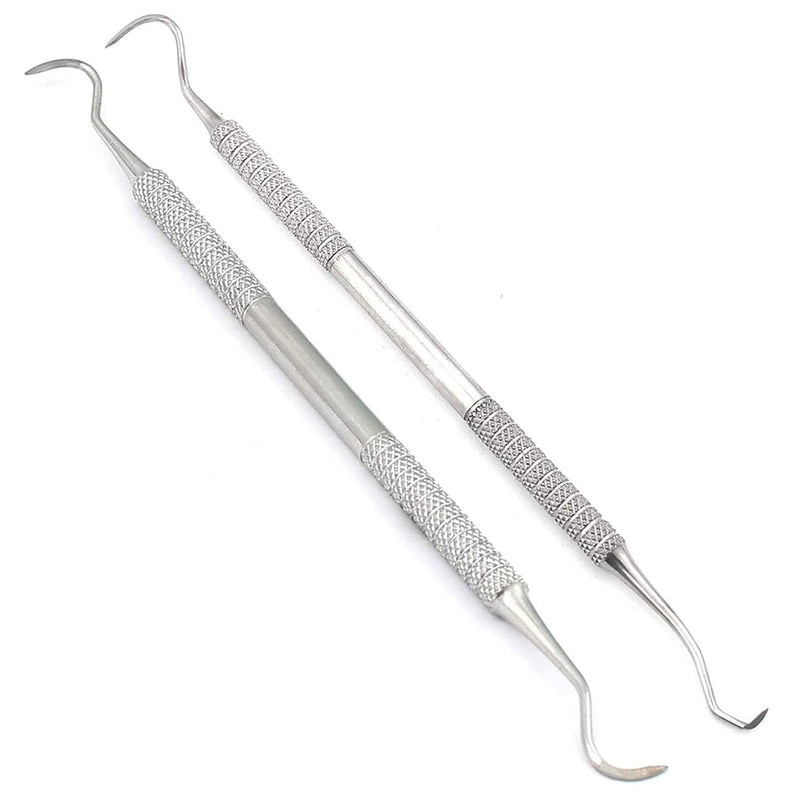 Dental Scaler Anterior Posterior New Periodontics Instrument 2 Pcs Set Sickle H6/h7, Jaquette U15/30