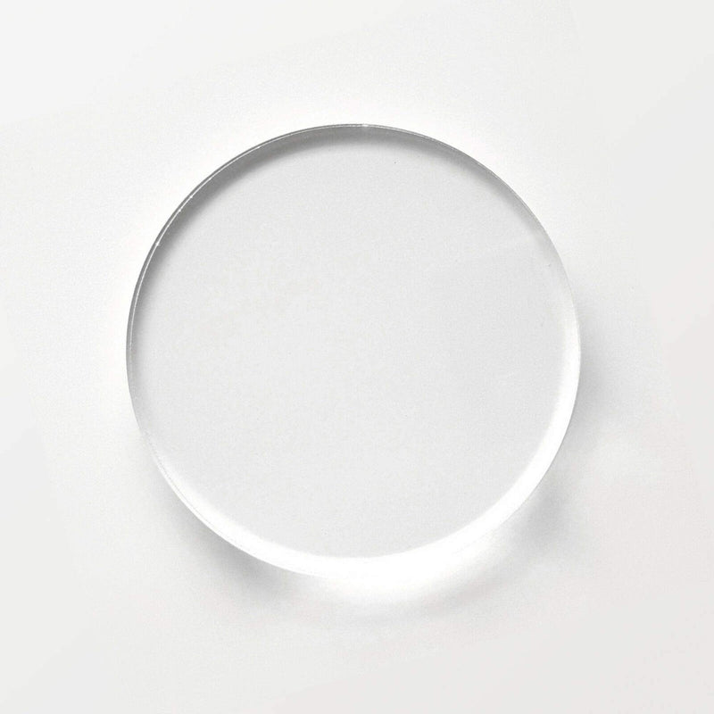 20PCS Acrylic Round Circle, Plexiglass Round Disc, Round Sheet, Lucite Circle Round Disc 1/8" Thick (Clear, 1.5") Clear 1.5"