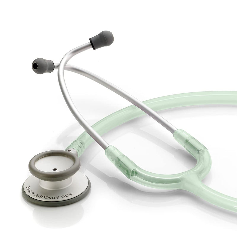 ADC - 619FS Adscope Lite 619 Ultra Lightweight Clinician Stethoscope with Tunable AFD Technology, Sea Glass