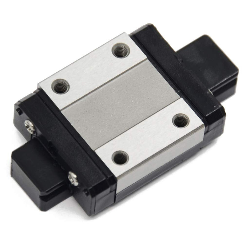 Black MGN12C Carriage Block with Anti-Fall Strips for 12mm MGN12 Linear Motion Slide Rail Guide MGN12C Block