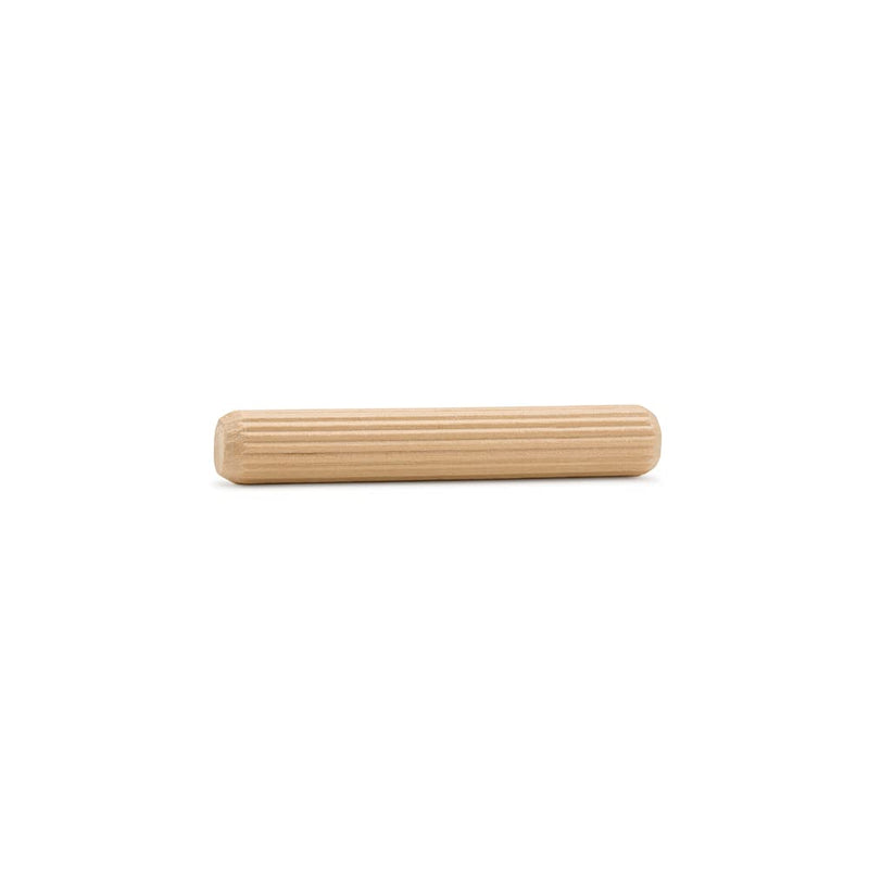 Wooden Dowel Pins 3 x 3/8 inch, Pack of 50 Fluted Dowel Joints for Woodworking, Furniture and Crafts, by Woodpeckers 3 inch x 3/8 inch