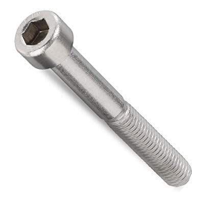 M10-1.5 x 100mm Socket Head Cap Screws, 18-8 Stainless Steel, 5 Pack | Partially Threaded. DIN 912. Internal hex (Allen) drive. Corrosion resistant for outdoor and fresh water use. Length: 100mm