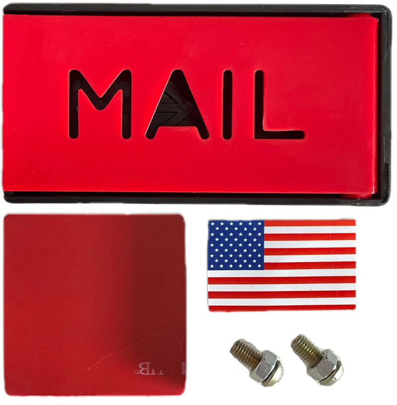 Mailbox Flags for Brick mailboxes | Mailbox Flag Replacement kit | Mailbox Red Flag | Mailbox Alert Flag | Mailbox Red Flag Replacement