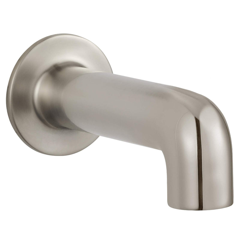 American Standard 8888317.295 Studio S Non-Diveter 1/2 IPS Tub Spout, Brushed Nickel No-Diverter