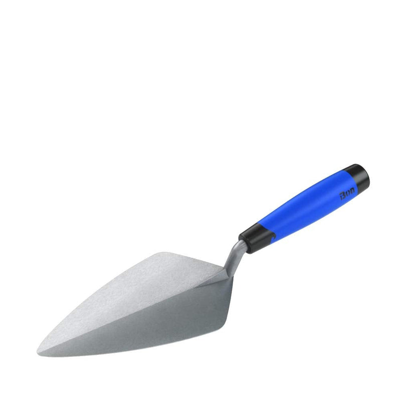 Bon 72-519 Brick Trowel Keystone Forged 9-inch Narrow London Comfort Handle Comfort Grip Handle