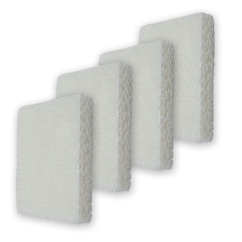 PUREBURG HFT600 Replacement Wick Filters Compatible with Honeywell HFT600 Fits HEV615 & HEV620 Series Top Fill Tower Humidifier, Filter T, Pack of 4