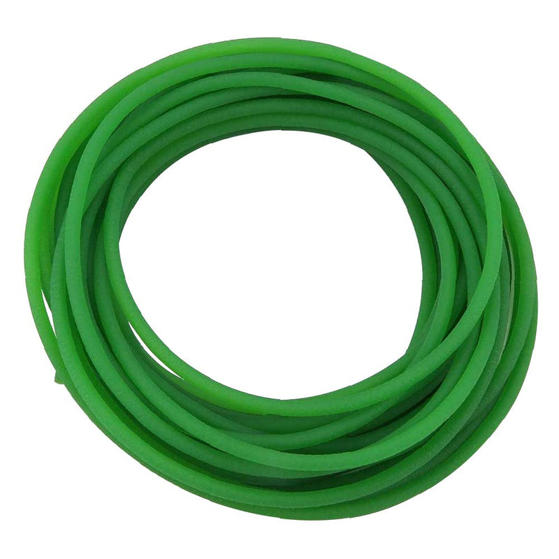 Beduan PU Transmission Round Belt 10mm OD High-Performance Urethane Belting Green for Conveyor Bonding Machine Dryer 10 Ft 10mm x 10ft 1