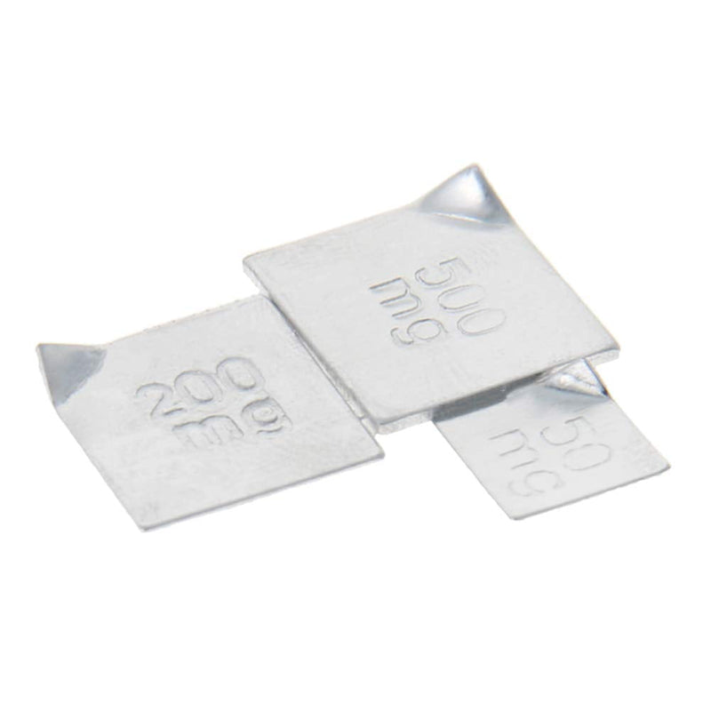 Utoolmart Scale Weights Calibration 500mg-10mg 6pcs M2 Class Calibration Weights Aluminum Box Set