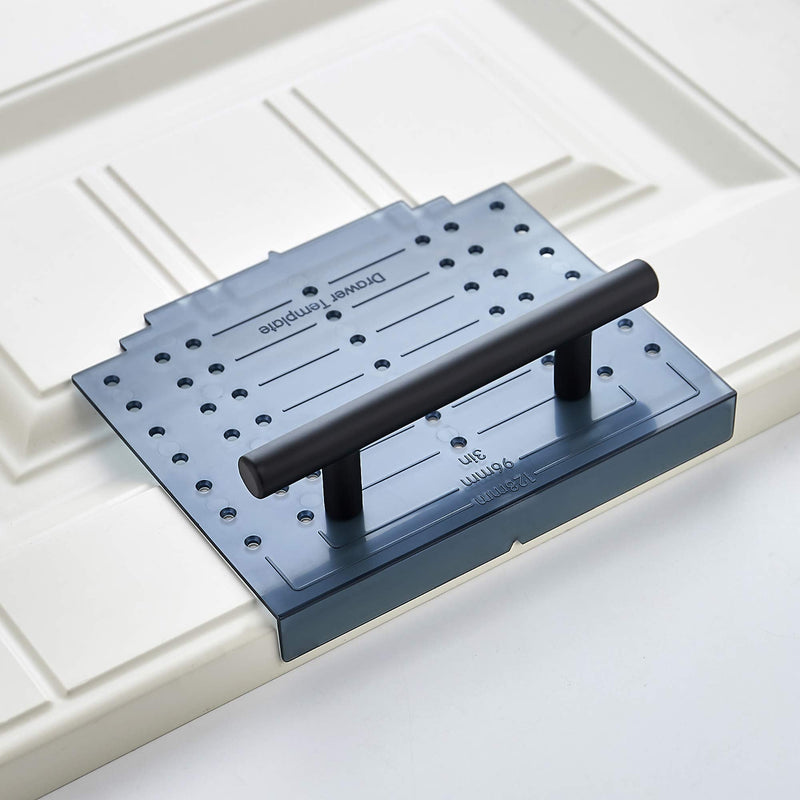 Ravinte Cabinet Door & Drawer Hardware Installation Template Kit Include Drill Bit Mounting Template for Cabinet Knob, Cabinet Pulls Align Sizes: 3'' / 3.75'' / 5'' - NewNest Australia