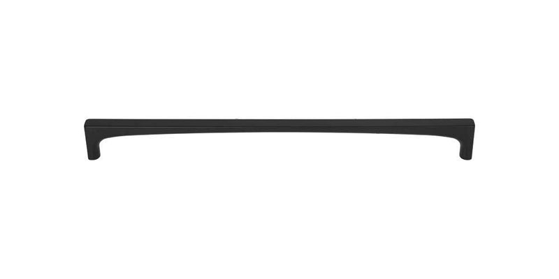 Top Knobs Riverside 12" Center to Center Appliance Pull Flat Black
