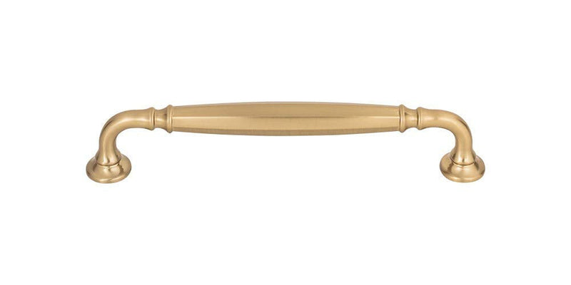 Top_Knobs Barrow Pull Color Honey Bronze 6 5/16" Length Grace Coll Traditional Transitional Bar Handle Kitchen Drawer Cabinet Door Dresser Bathroom Metal Handle Interior Home