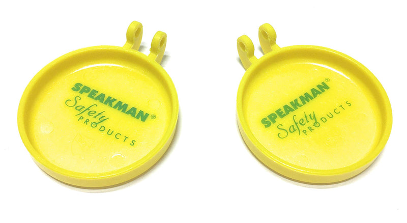 Pair of Speakman dust caps