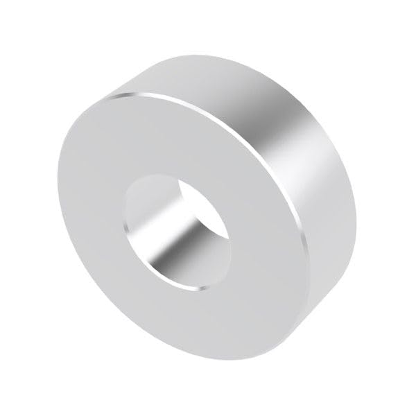 Aluminum Spacer 3/4" OD x 5/16" ID x Choose Your Length, Round Spacer Unthreaded Standoff Bushing Plain Finish, Fits Screws Bolts 5/16" or M8 by Metal Spacers Online (1/4" Length, 10 Pack) 1/4" Length