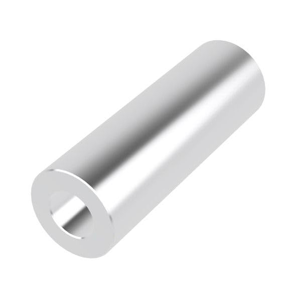 Aluminum Spacer 1/2" OD x 1/4" ID x Choose Your Length, Round Spacer Unthreaded Standoff Bushing Plain Finish, Fits Screws Bolts 1/4" or M6 by Metal Spacers Online (1-1/2" Length, 10 Pack) 1-1/2" Length