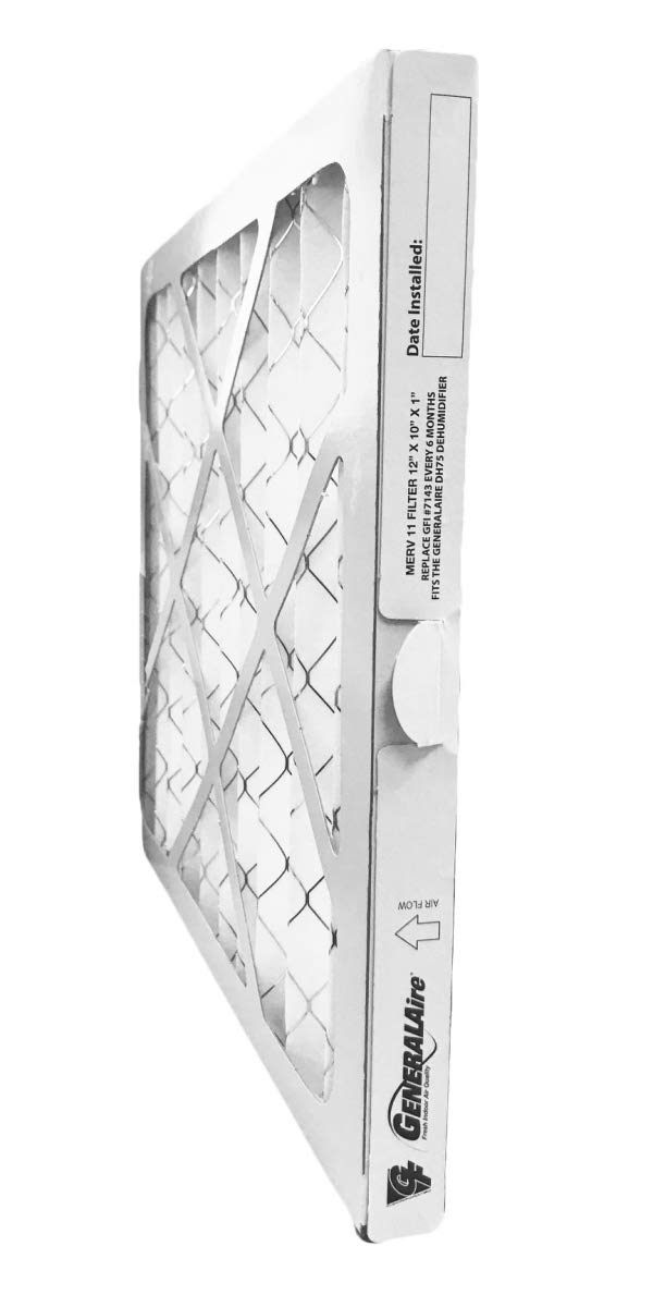 GeneralAire 300-1090 - 12" x 10" x 1" Air Filter for DH75 Dehmidifier, MERV 11, GFI # 7143