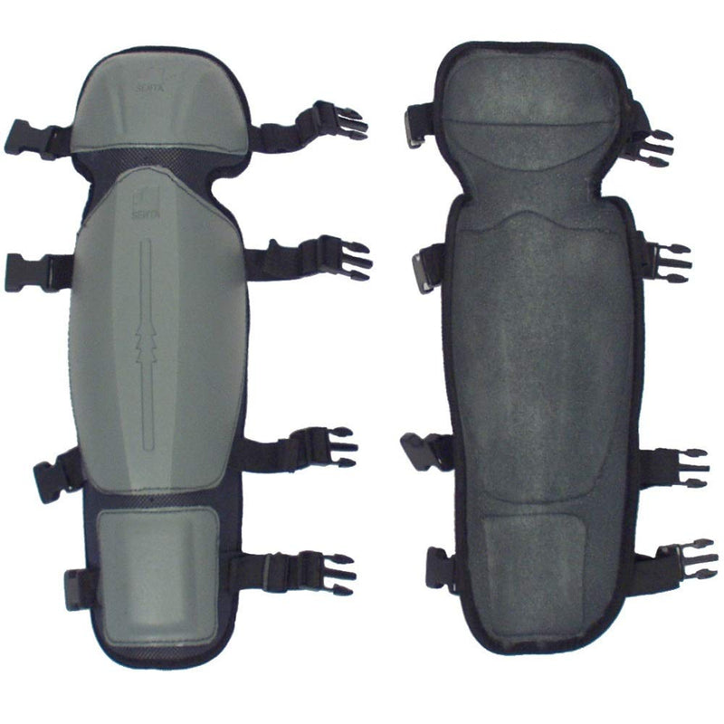 leg Protective Shinguards for Use when Trimming Bruschcutter