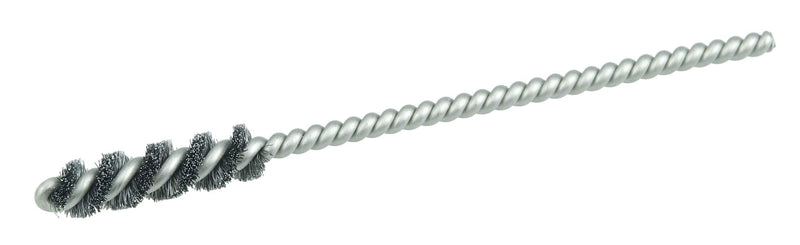Weiler 21175 5/16" Power Tube Brush, .005" Steel Wire Fill, 1" Brush Length, Made in the USA (Pack of 10) 5/16" Dia x 0.005 Wire Size
