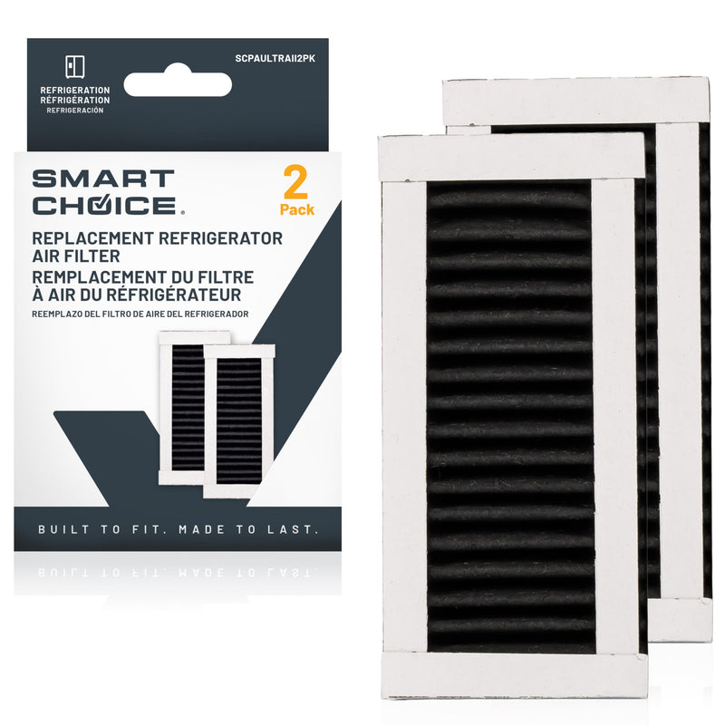 Smart Choice SCPAULTRAII2PK Refrigerator Air Filter, 2 Pack 2 Count