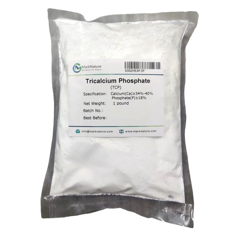 MarkNature Calcium Phosphate,Tricalcium Phosphate Powder, Food Grade (1 Pound)