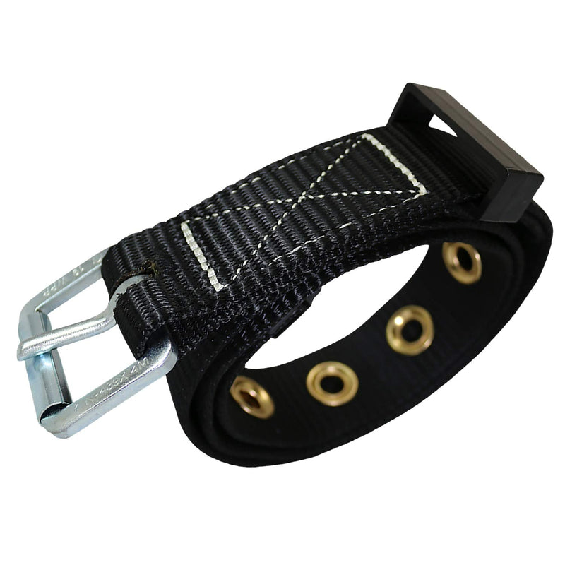 AFP Tongue Buckle Body Belt, Heavy-Duty Tool Belt for Pouches, Work Belt, PPE for Safety Harness, Work Positioning, Construction, Fall-Protection, Carpenters (OSHA/ANSI rated) 1.75’’W, Black (Small) Small