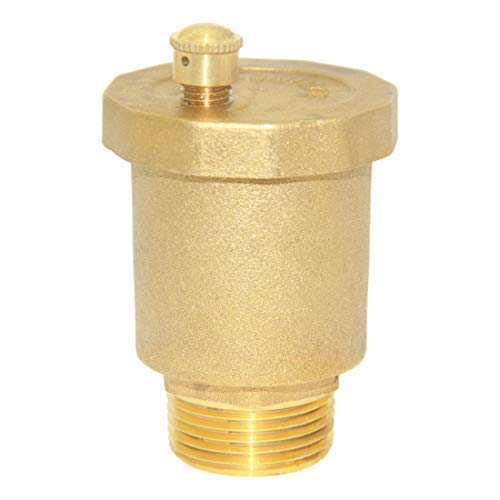 Beduan Brass 10500-VE Automatic Float Valve, 3/8" Male Thread Air Release Valve Air Bleeder Valve Vent Valve