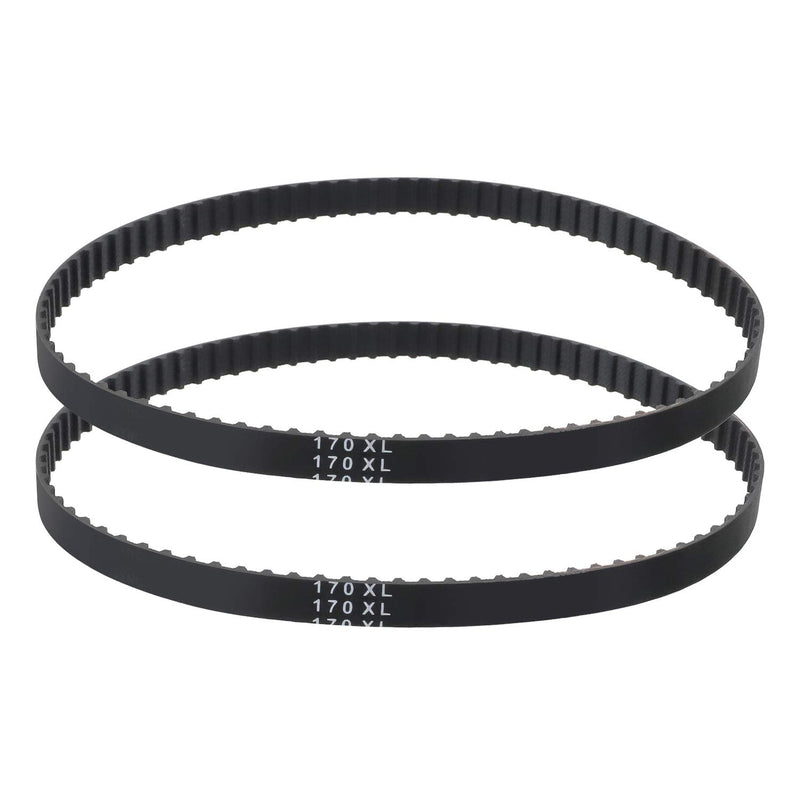 170Xl SeriesWidth 3/8 inch 85 Teeth 5.08mm Pitch Industrial Timing Belt，Pack of 2