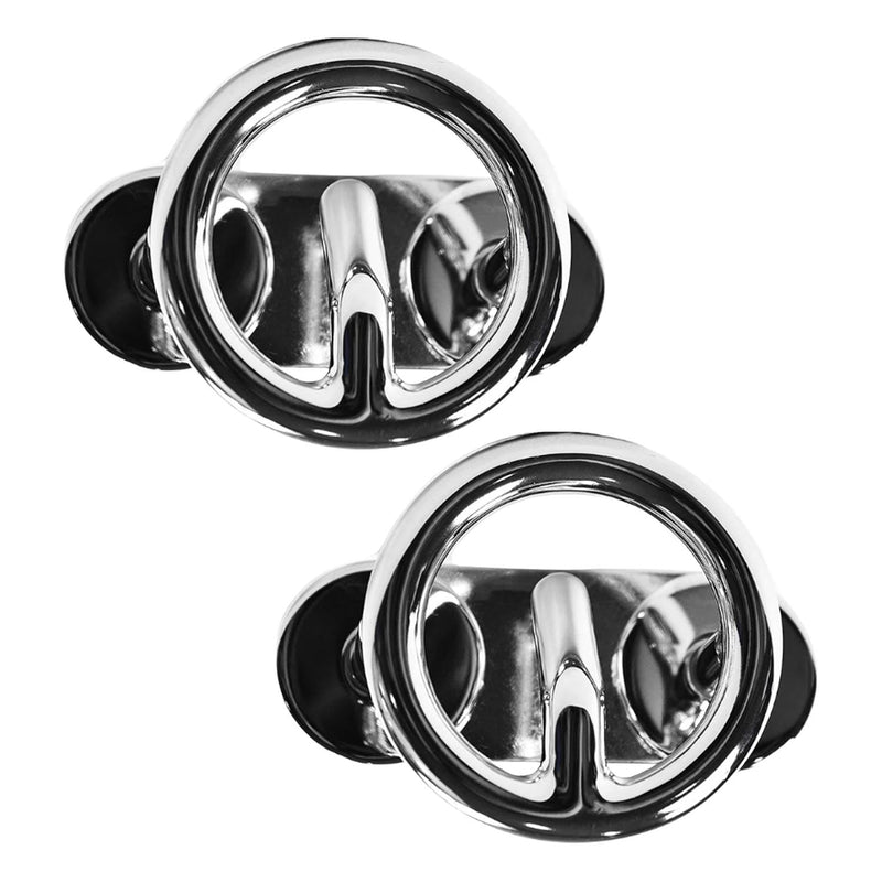 MARINE CITY Mount Ski Tow Hooks – 316 Stainless Steel, Mirror-Polished Finish, Corrosion-Resistant, Ideal for Boats, Marines, Yachts, Hardware Accessories Modern