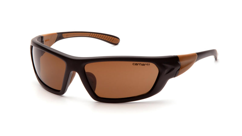 Carhartt Gear CHB291 Carbondale Antique Mirror Polarized Lens - One Size Fits All - Black Polybag Packaging