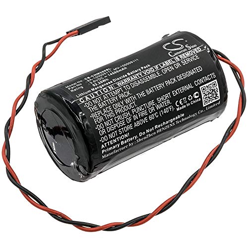 Replacement Battery for Cameron Nuflo MC-II Plus MC-II Plus EXP MC-III Plus EXP Flow Analyzer MC-III Plus Flow Analyzers 9A-100005111 LS33600-CN1 MV-100005111 (14500mAh)