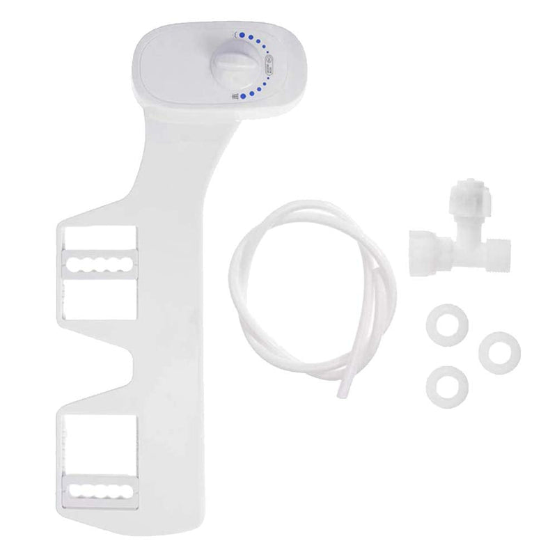 Non-Electric Bidet Toilet Seat Attachment for Superior Personal Hygiene | Easy DIY Install, Adjustable Water Pressure, Saves TP | Fits Standard 15/16" Toilets