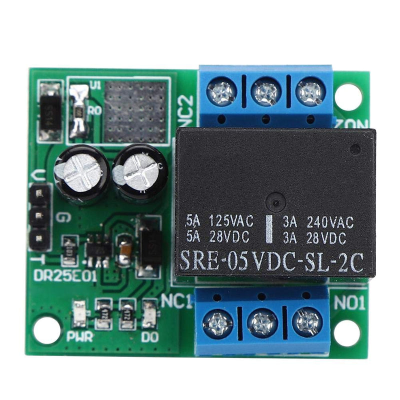 DR25E01 Relay Module DPDT Relay Module Double Throw Relay Double Pole Throw Self Locking Bistable Relay Board(DC5V)