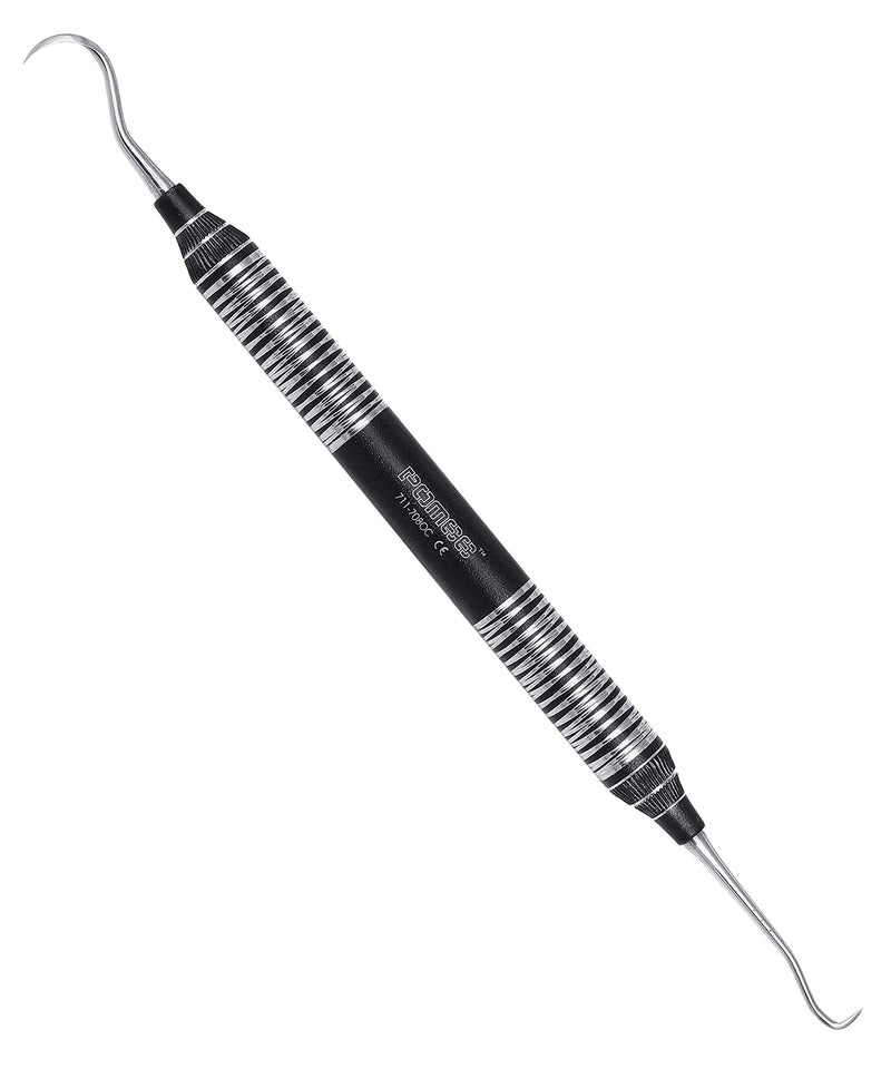 Pomee Towner Scaler #15/30, Onyx Collection, 9.5mm Ultra-Light Hollow Handle, Black TiN Coated, 711-708OC Towner #15/30