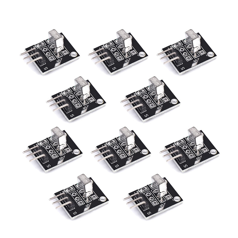 Teyleten Robot KY-022 TL1838 VS1838B 1838 Universal IR Infrared Sensor Receiver Module DIY Starter Kit 10pcs