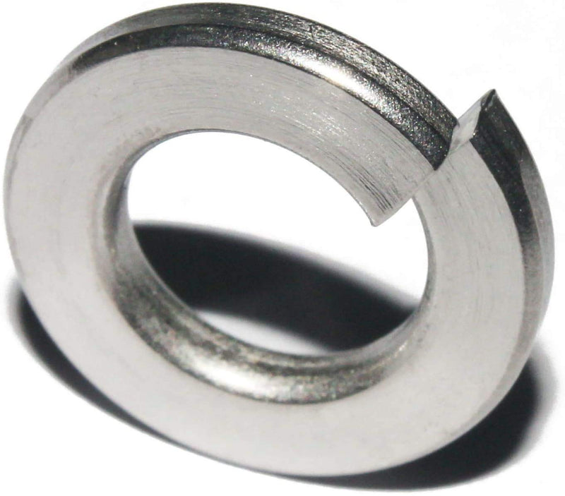 100Pcs 1/4" Stainless Lock Finish Washer, 3/8" Outside Diameter- Choose Size, 18-8 (304) Stainless Steel (120-4) 1/4" X 3/8" (100 Pcs)