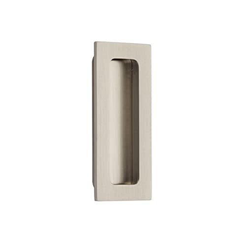 Emtek 220304US15 Emtek 220304 Modern Rectangular 4 Inch Tall Rectangular Flush Door Pull
