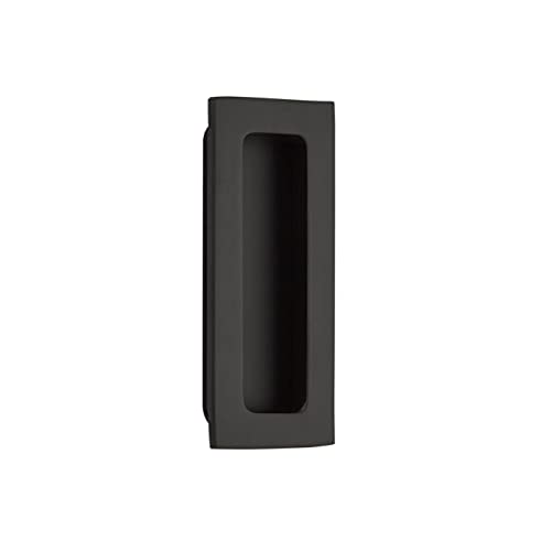 Emtek 220304US19 Emtek 220304 Modern Rectangular 4 Inch Tall Rectangular Flush Door Pull