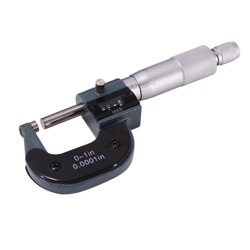 HFS(R) 1" Mechanical Digital Outside Micrometer Digit Counter Carbide Tips 0.0001"