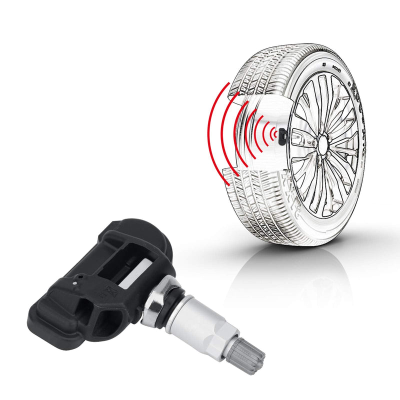 A0009050030 Tire Pressure Monitoring System (TPMS) Sensor Compatible with Smart Fortwo Mercedes Benz B250 C230 C250 C280 C300 C350 C63 AMG CL550 CL600 CL63 AMG CL65 AMG CLK350 CLK500 CLK55 AMG etc 1pc