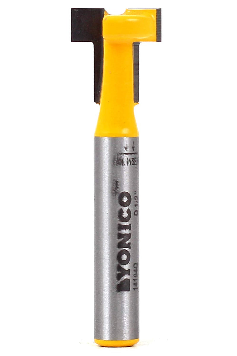 YONICO T Track T Slot Router Bit 1/4-Inch Hex Bolt 1/4-Inch Shank 14194q 1/4" Hex Bolt x 1/2" Head- 1/4" Shank