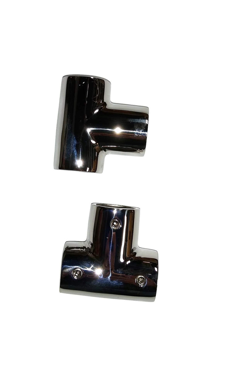 316 Stainless Steel 7/8 Inch Boat Railing T 2 Pack
