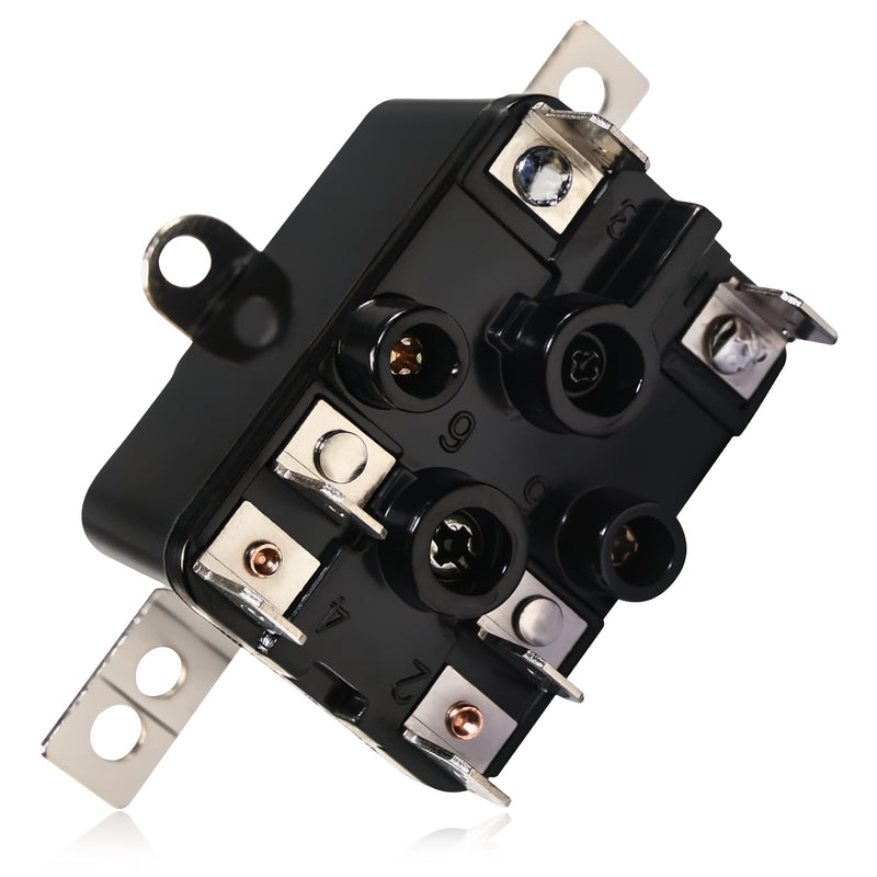 PartsBroz TJ690380 90-380 90380 Fan Relay - Compatible with White Rodgers - Replaces AP4485598 620537 92380 - Compact & Totally Enclosed Design - Coil Voltage 24 VAC 50/60Hz