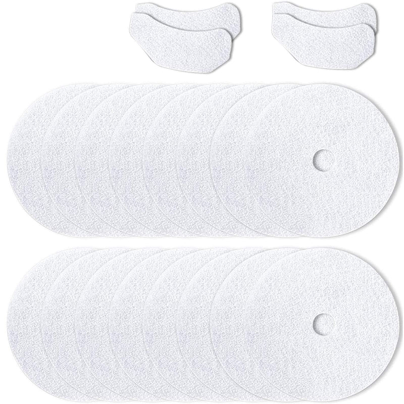 20 PCS Dryer Exhaust Filters for Panda by Beaquicy - Lint Filter Cloth Dryer Replacement Replacement for Panda Sonya Magic Chef Avanti Dryers - Includes 16 Exhaust Filters & 4 Air Intake Filters