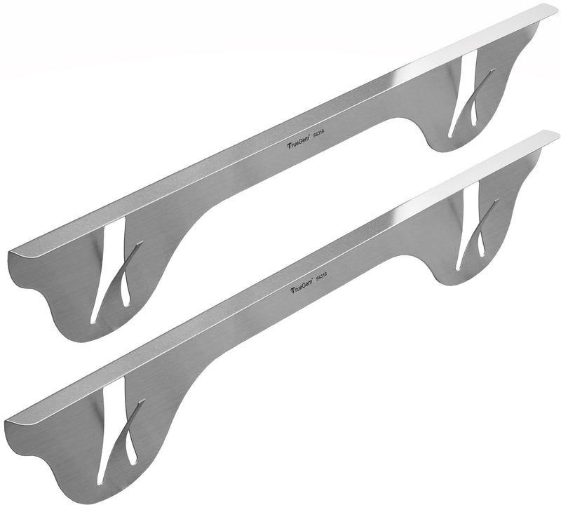 Stove Gap Covers - 316 Stainless Steel, 23.4" | Oven Side Gap Filler | Range Trim Kit | Guard Between Stove Top & Counter 23.4" (regular)
