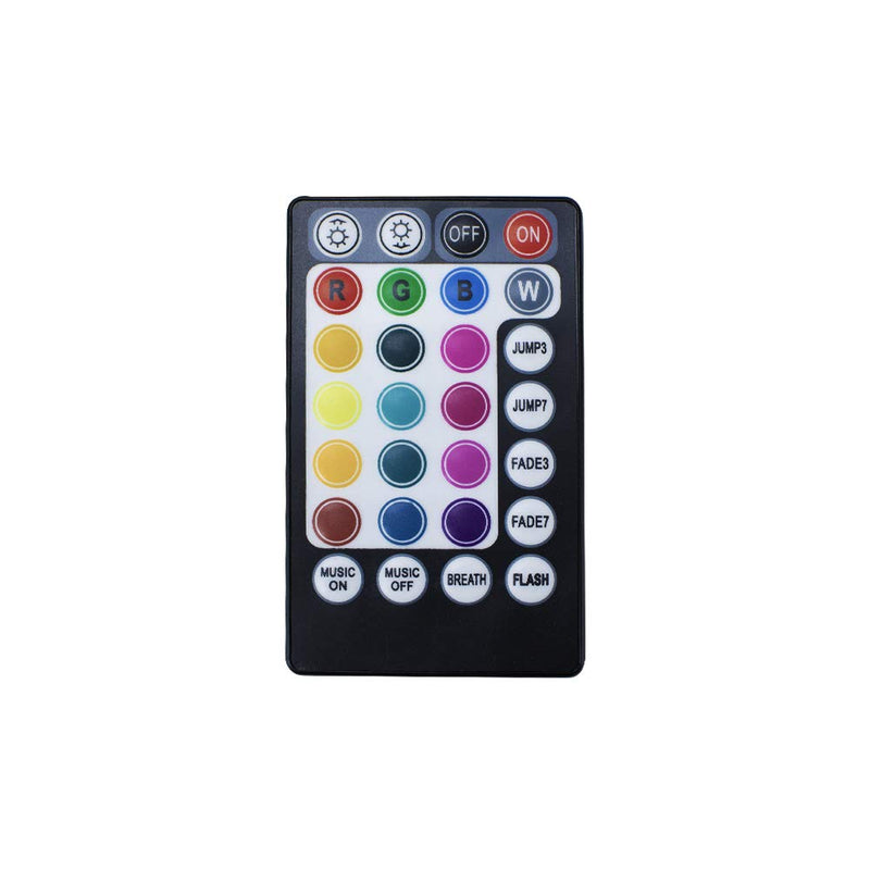 AZIMOM 28keys Remote Control of Music Mode Not Twinkle Version 6W, 16W Fiber Optic Light Source Remote(not Twinkle)