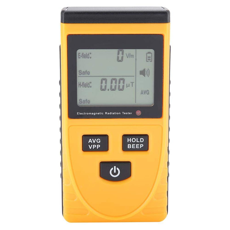 Radiation Tester,Electromagnetic Radiation Detector,EMF Tester GM3120,Sound and Light Alarm,Data Locking,Radiation Assessment,Large and Clear LCD Display Screen,Compact Size