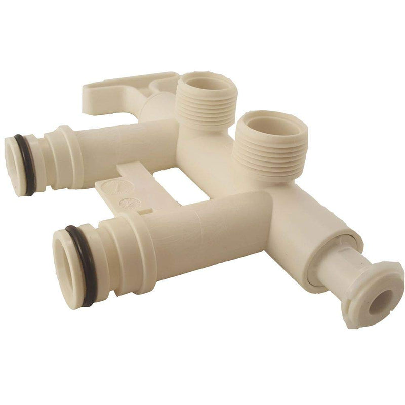 7129871 - Authentic OEM Part - Water Softener Bypass Valve with Threaded Adapters