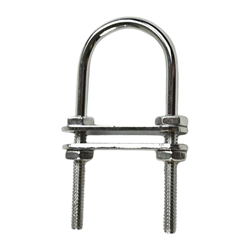 Marine City Bow Eye U-Bolt – 304 Stainless Steel, 3/16” Stock, 2-3/4” Length – Heavy-Duty Corrosion-Resistant Deck Hardware for Boats & Marine Use (Pack of 1)