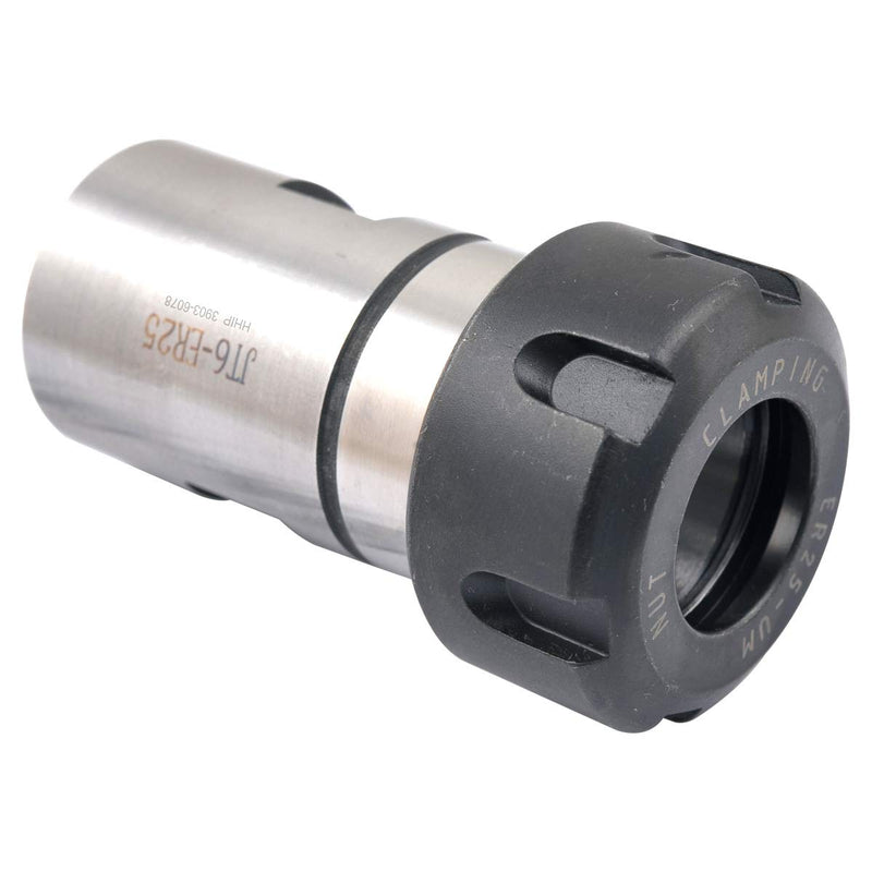 HHIP 3903-6078 ER25 Collet and Drill Chuck with JT6 Sleeve ER25 Type, JT6 Sleeve